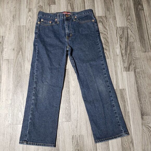 (3/$27) Sutters Denim Blue Jean Capris Size 9 - Picture 1 of 6